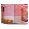 TENDER LIHOME Papel Tapiz Pared Rosa 3d Ladrillo Pegatina Azulejo