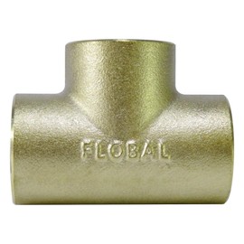 Flowbar Brass Threaded Fitting Cheese GT-03-BS 3/8