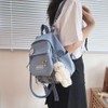 AlmondJoy Mini Backpack Aesthetic Backpack Cute Canvas Backpack Casual Travel