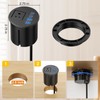 2.5 inch Desk Power Grommet Outlet 2 USB C 20W,