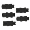 5 Pcs IEC320 C6 to IEC320 C5 Power Adapter Computer
