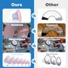 Supet Dog Cone Collar Adjustable After Surgery, Comfortable Pet Recovery