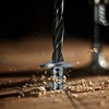 #8 x 5/8" Wood Screw 100Pcs Alloy Steel Standard Thread