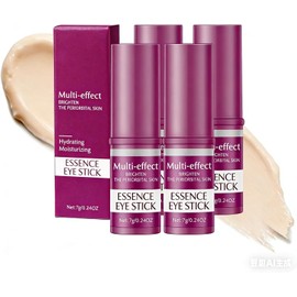 4PC Bálsamo Multi-Volumen con Calcio y Colágeno, Barra De Cuidado De Ojos, Barra Hidratante Antiarrugas para Ojos, Extracto de Elastina para Piel Firme y Suave, Apta para Ojos, Cuello y Rostro (4PC)