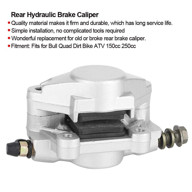 Brake Caliper Rear Hydraulic Brake Caliper Aluminum Alloy Fits Bull