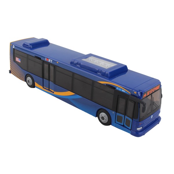 Daron MTA Bus – 11-Inch Single Bus in New Blue