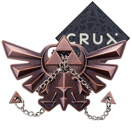 Hanayama Zelda Hyrule Crest Puzzle - Level 4 of 6 - Very Difficult Puzzle - Includes Crux Sticker