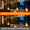 EIKOSON 50FT Outdoor String Lights Waterproof with 30+2 Bulbs(𝟏.𝟓𝐅𝐓 𝐁𝐮𝐥𝐛𝐥𝐬