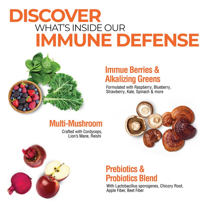COUNTRY FARMS COUNTRY FARMS Immune Defense Superfoods, Immune Support Supplement,
