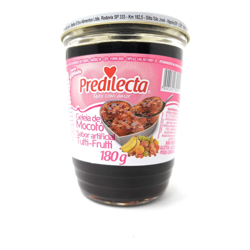 Predilecta Mocoto Multi-Fruit Flavored Jam (3 Pack, Total of 540g)