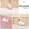 FIEMOL Cot Bed Sheets 140 x 70cm Fitted, 3 Pack