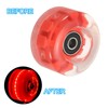 PATIKIL Roller Skate Wheels Set,8 Pack 58mm 82A Light Up