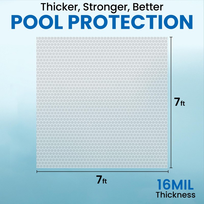 Sun2Solar Solar Pool Cover 16 Mil | 7 x 7