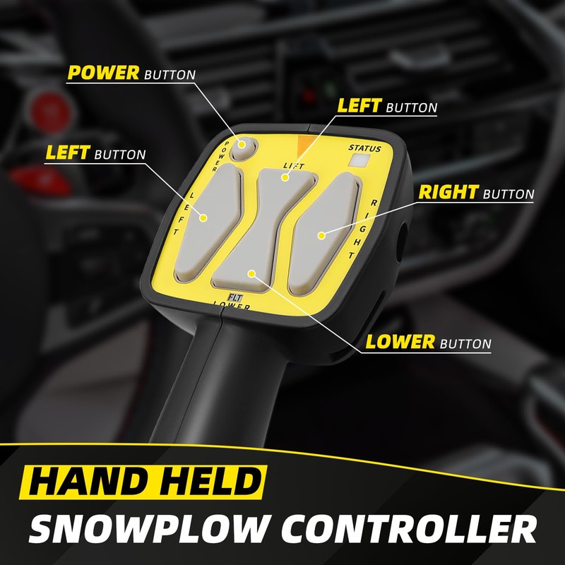 Snowplow Handheld Controller Fit for Meyer Diamond Snow Plow Blade
