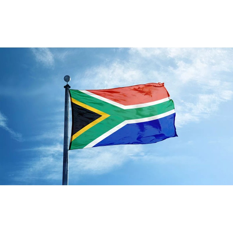 Bandera Pais Sudafrica 1.5m X 90cm South Africa Poliester