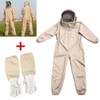 Beekeeping Protective Suit with Gloves Professional, Bee Keeper Gear, Coveralls