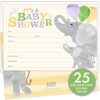 Koko Paper Co Joyful Elephant Baby Shower Invitations. Set of
