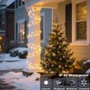 LED Cluster Lights, 400 LED Warm White Christmas Lights, 19.56FT