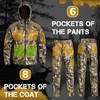 Quiet Hunting Suit Camouflage Clothes Clothing Gear Hoodie Jacket Pants