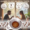 Pour Over Coffee Dripper, Triple Layer Stainless Steel Pour Over