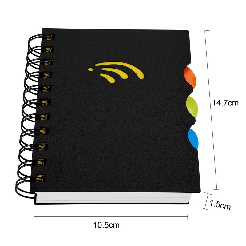 B5 A5 A6 Spiral Bound Subject Notebook Lined Page Project