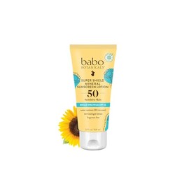 Babo Botanicals Babo Botanicals Sheer Mineral Sunscreen Lotion SPF 50 - Natural Zinc Oxide - Extra Sensitive Skin - Lightweight - Water Resistant - Fragrance-Free - EWG Verified- Sheer application