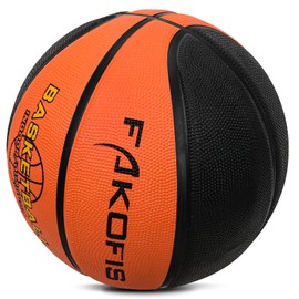 FAKOFIS Kids Basketball Size 3(22"),Youth Basketballs Size 5(27.5") for Play Games Indoor Backyard,Outdoor Park,Beach & Pool
