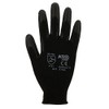 Asatex 3702 8 Fine Knit Gloves with Polyurethane Coating Size