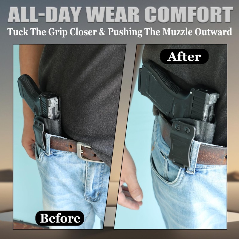 Pistol Holster Wedge Pillow – Universal Adhesive Backer Pad Kit