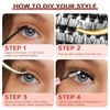 JOLIETIFY Lash Extension Kit DIY, Faux Mink 8-16mm 30D 40D