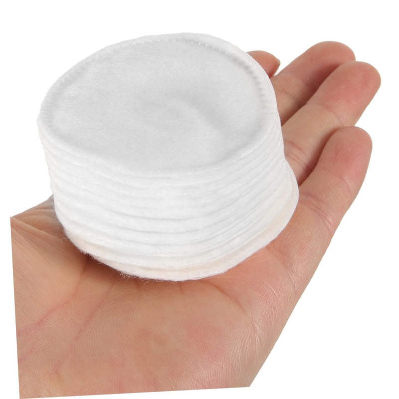 Healeved 200 Pcs Facials Rounds Pads Thickened 3-layer Cotton Makeup