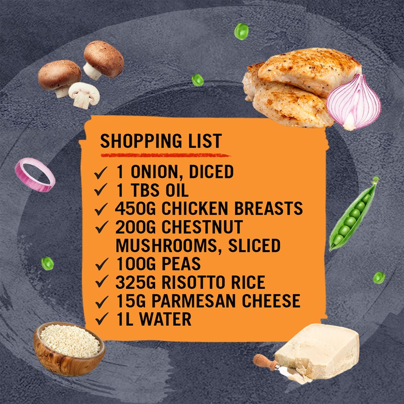 Schwartz One Pan Italian Chicken Risotto Recipe Mix, 28g