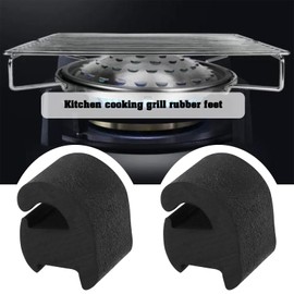 SG Store 24 PCS Kitchen Cooking Grill Rubber Feet Replacement Part Anti-Scratch Cooktop Grille Rubber Support Feet Compatible with Frank Compatible with Hotpoint