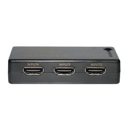 MaxTrack 5-Way HDMI Switch - CS1-5L, HDMI Splitter, 5 in 1 Out, Supports 4K @ 30Hz, HDMI Switch with IR Remote Control, Full HD, HDCP Support, 340 MHz Bandwidth, HDMI Switch