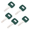 5Pcs Laser Cut Ignition Key Compatible with Volvo Articulated Heavy