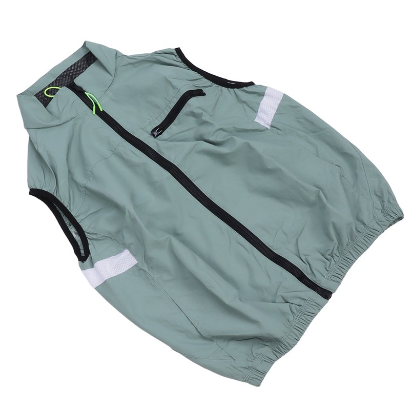 Cooling Vest 3 Speeds Sunscreen Sleeveless Breathable Lightweight Air Conditioned