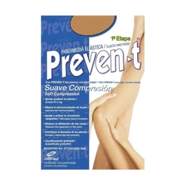 Pantimedia Preven-t Clásica, Prevención Y Control De Varices, Suave compresión 11-15mm/Hg (Extra Grande, Juvenil)
