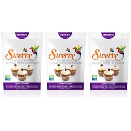 Swerve Sweetener, Confectioners, 12 Ounce (Pack of 3)