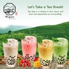 Bubble Boba Tea Kit with Instant Tapioca Pearls and Milk