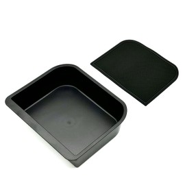 Car Armrest Storage Box for 2024 2025 Toyota Land Cruiser Prado 250, Lexus GX550, Automotive Consoles Organizers, ABS Insert Tray, Black