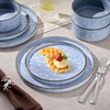 Herogo 12 Pieces Dinnerware Sets for 4, Ceramic Serving Dishes