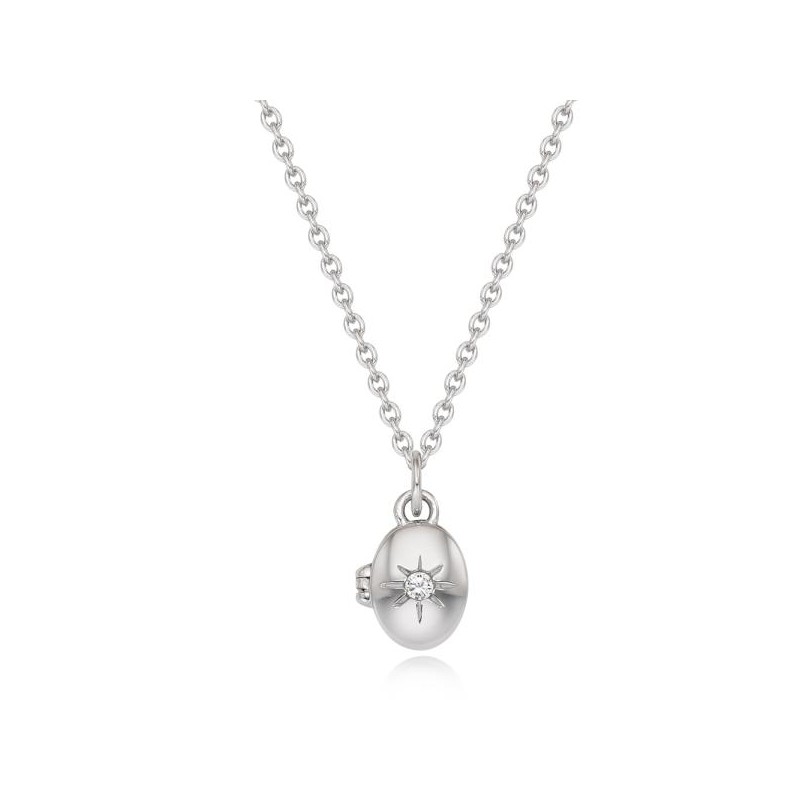 Puremond Moonlight 925 Silver Necklace OTS324302D Stone Color / 퓨어몬드