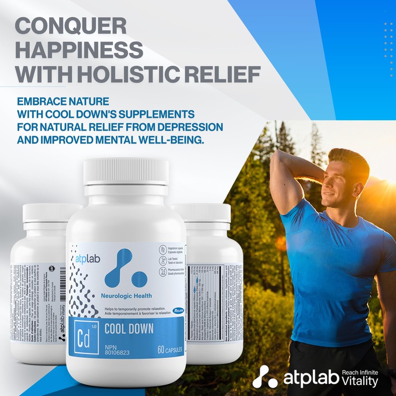 ATP LAB - Cool Down 60 Capsules - Depression Relief,
