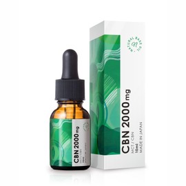 Rare CBN Oil, For Sleeping, For Night, High Concentration, 2,000 mg, Strong MCT Oil, Meets New Standards, Under 10 ppm, Made in Japan, Contents: 0.3 fl oz (10 ml), Quick Action, Drinking Type, MCT