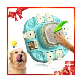 CAROZEN Dog Toy Intelligence, Slow Feeder, Snack Distribution, Ideal for IQ Training and Entertainment, Suitable for All Dog Breeds