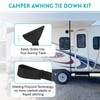 RV Awning Pull Straps 96" with Welding Polycord Technology, Universal