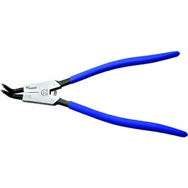 ツノダ(TSUNODA) king TTC 硬質ビット スナップリングプライヤー 軸用 曲爪 300mm SEB-300P