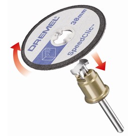 SpeedClic plastic cutting wheels 5-pack - 38 mm - 2615S476JB