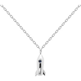 PdPaola 32018527 Girls' Necklace 925 Silver Crystal, Silver, Crystal
