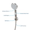 Camco Complete RV/Marine Shower Head Kit | Features Convenient On/Off